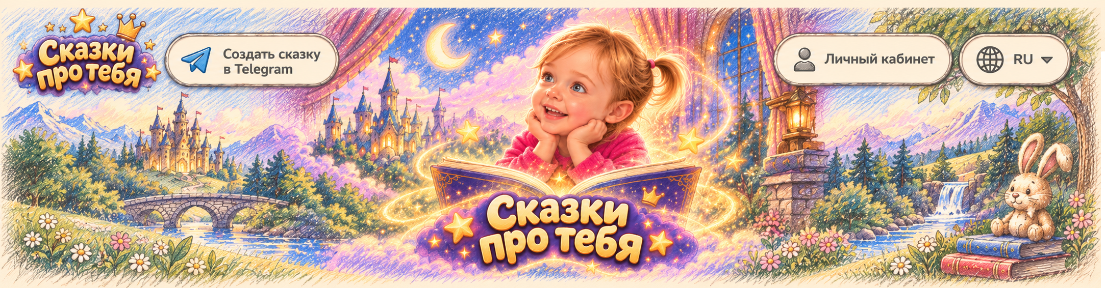Сказки про тебя — волшебный мир персональных историй